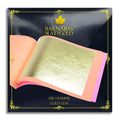 Barnabas Blattgold Gold Leaf - 22K Real Gold [25 Sheets, 3.4 inches] - Loose Sheet for Painting, Arts and Crafts