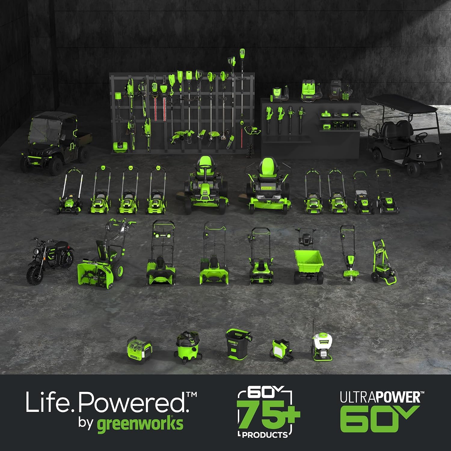 Greenworks 60V 26' Brushless Cordless Battery-Powered Hedge Trimmer, 2.0Ah Battery and Charger Included