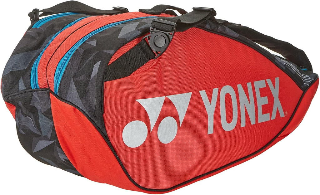YONEX Bag 92226 (Tango Red) (6 Pack) Pro Tennis Badminton Racket Bag
