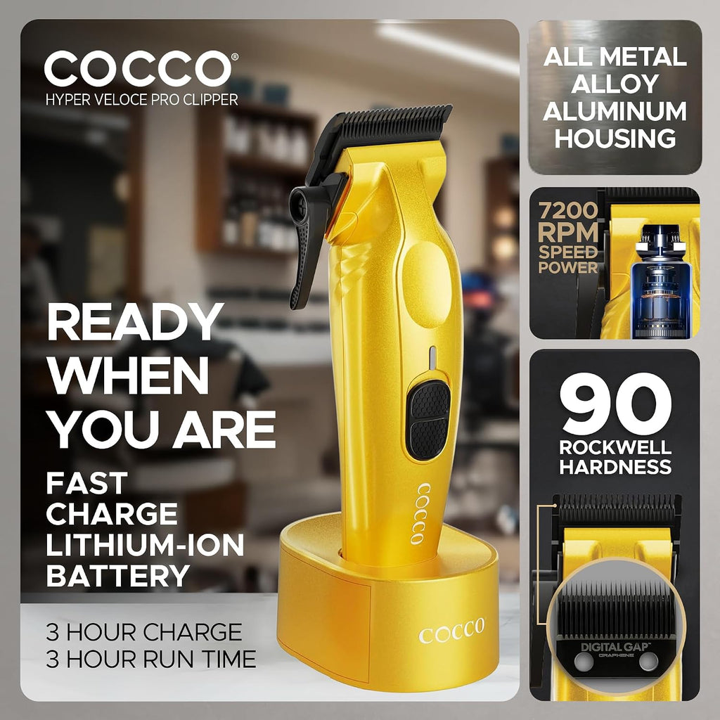Cocco Professional Hyper Veloce Pro Clipper, Digital Gap Ambassador