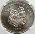 1979 CR 1979 COSTA RICA Year of the Child UNESCO OLD AR 1 100 Colones MS 66 NGC