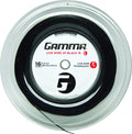 Gamma Sports Live Wire XP Tennis Racket String Multifilament Series- Firmer, More Crisp Feel For Natural Gut-Like Playability - 16L or 17 Gauge (Black, Natural)