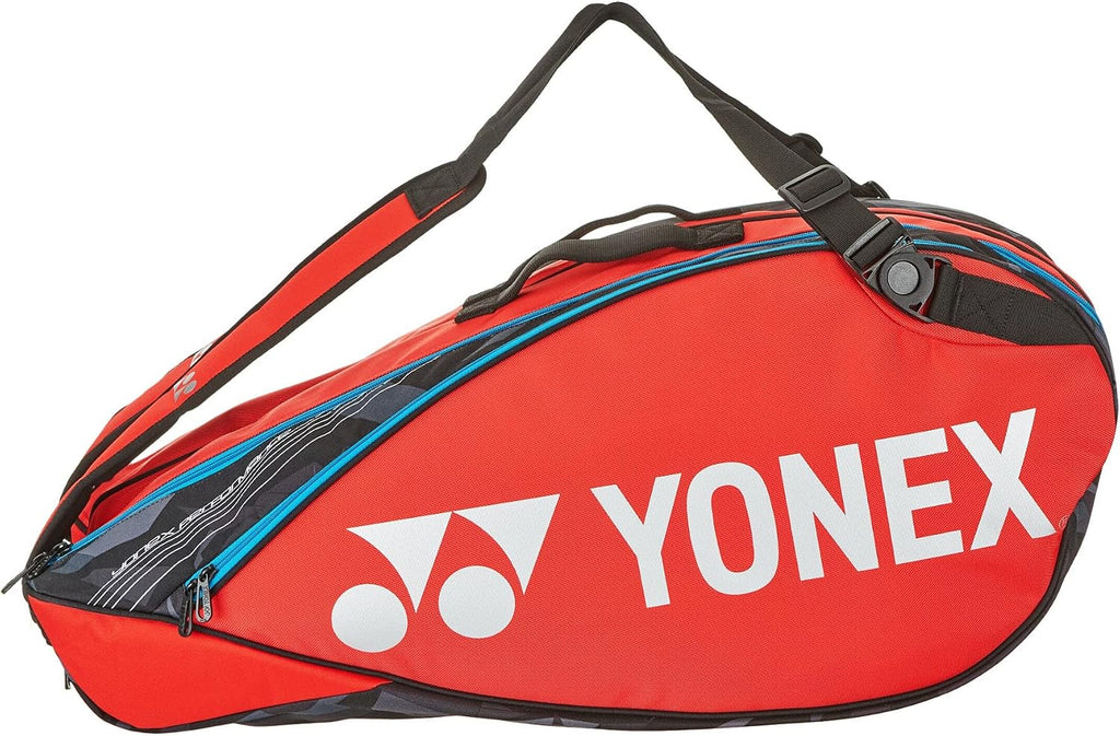 YONEX Bag 92226 (Tango Red) (6 Pack) Pro Tennis Badminton Racket Bag