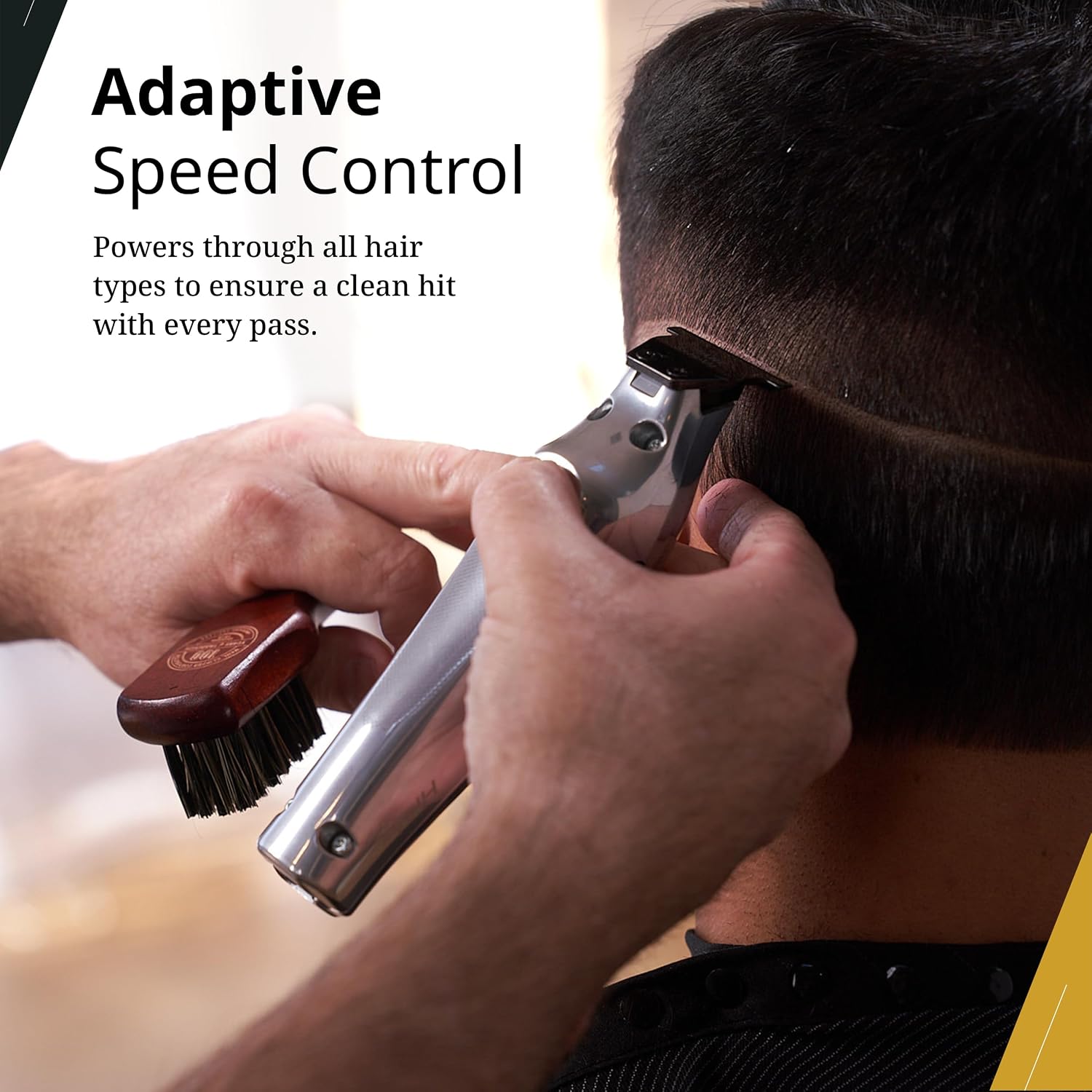 Wahl Professional Hi-Viz Trimmer, DLC-Coated Wide T-Blade, Adaptive Speed Control, Cordless, 135-Minute Run Time
