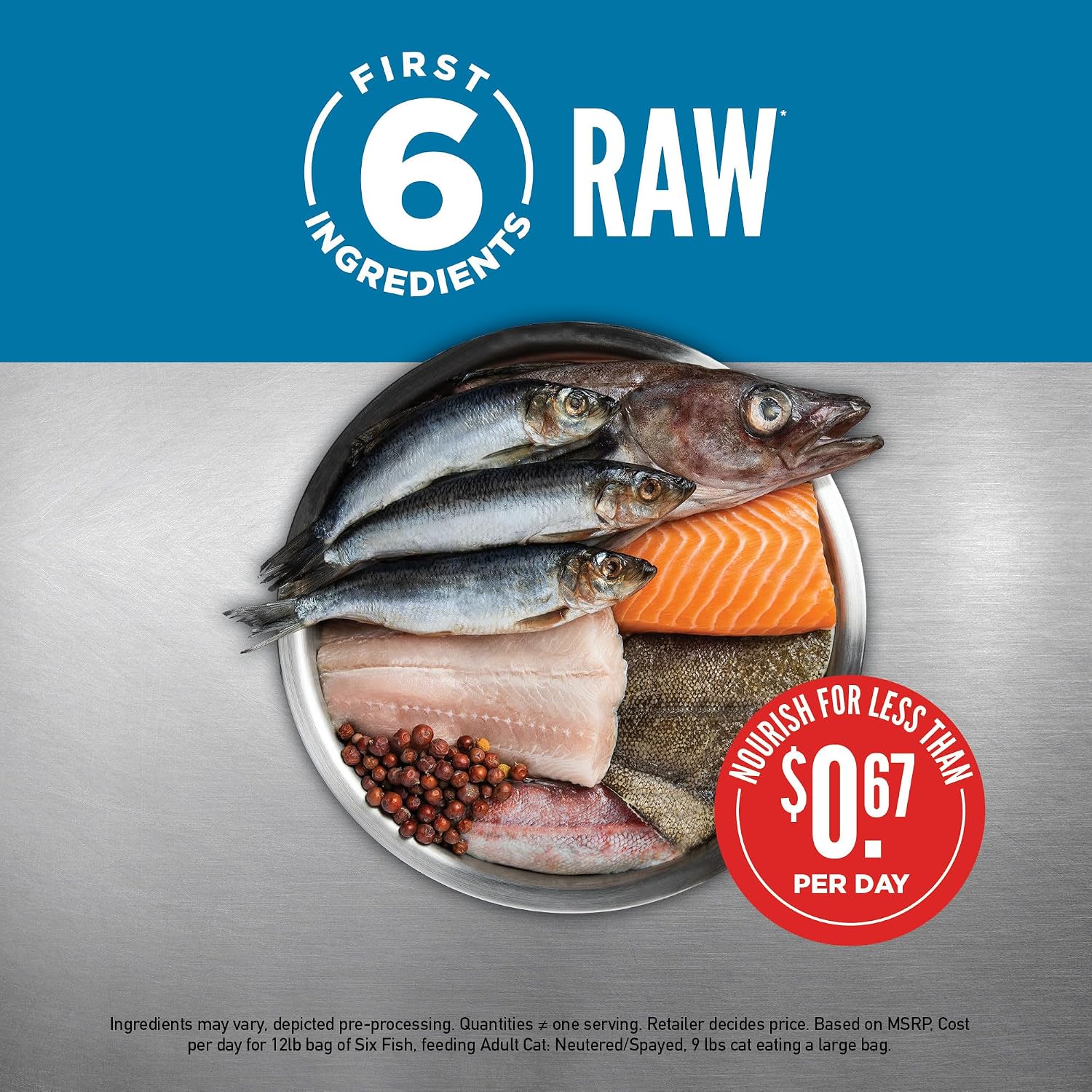 ORIJEN Six Fish Cat 7LB (Pack of 2)