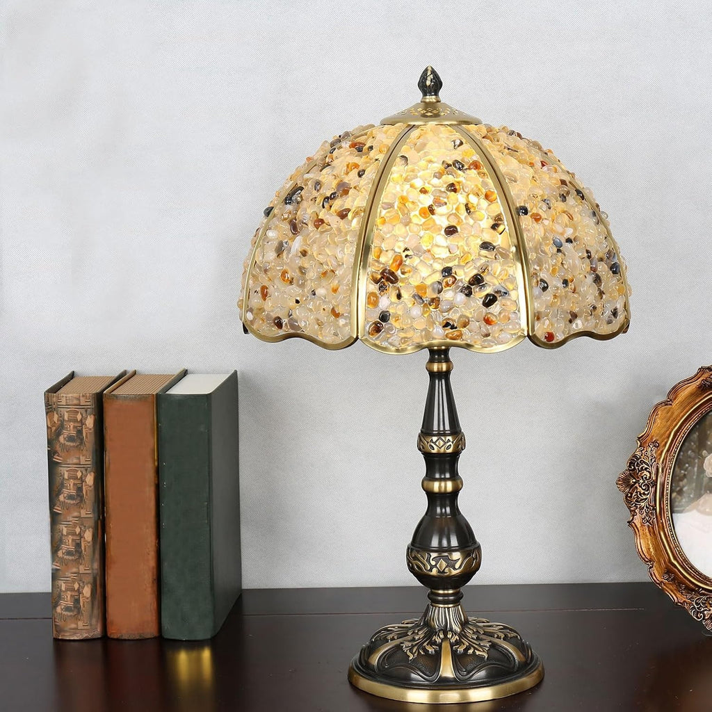 Crystal Table lamp Desk Lamp Crystal Delicate Texture Study Bedroom Bedside Atmosphere Table Lamps
