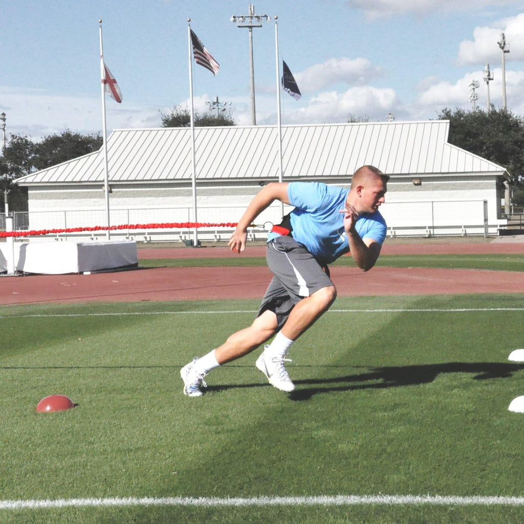SPEEDSTER Pro Agility Speed Training System- Full System to Increase Athletes Speed and Agility at The Same Time- Includes Rocket Bungee, 2 Styles of Belts, Cones and Carry Bag