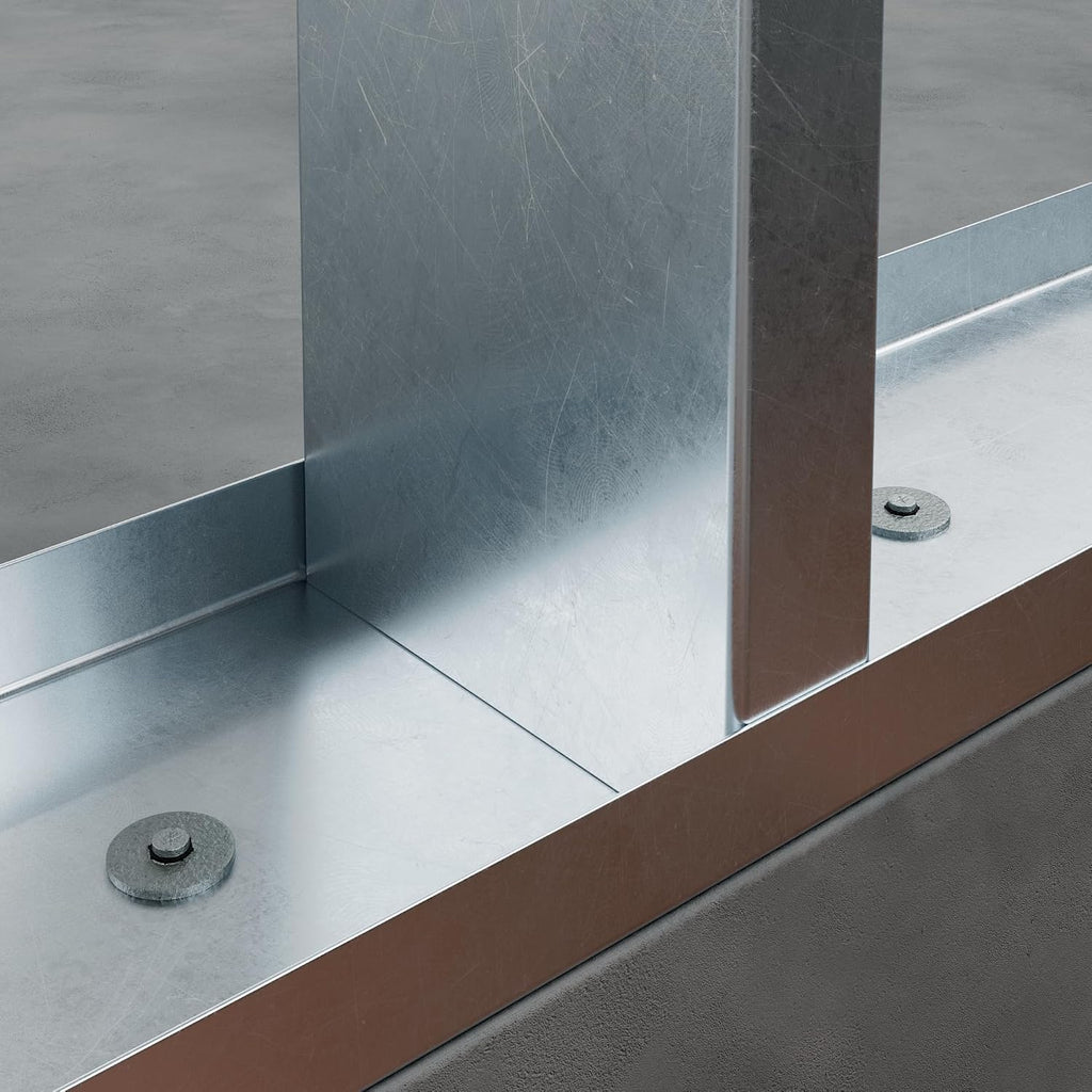 Simpson Strong-Tie PDPAWL-150 Powder-Driven Pin with 1-in. Washer - 0.157-in. x 1-1/2 in., Mechanically Galvanized Finish, Hardened Steel Fasteners for Direct Concrete