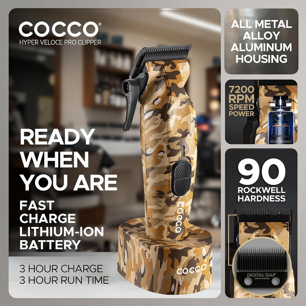 Cocco Professional Hyper Veloce Pro Clipper, Digital Gap Ambassador