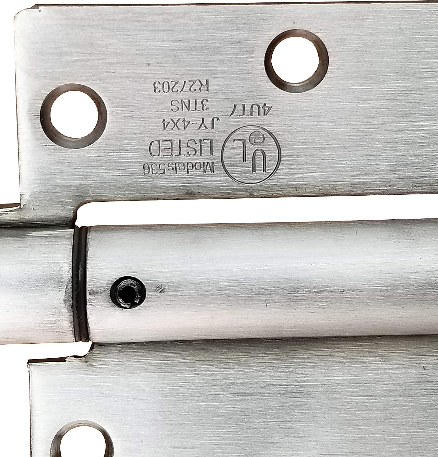 Hinge Outlet 3.5 Inch Square Stainless Steel Spring Hinges, Highly Rust Resistant, 6 Pack