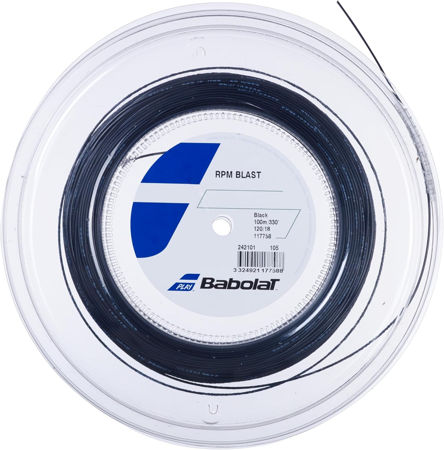 Babolat RPM Blast Black Tennis String (Mini Reel)