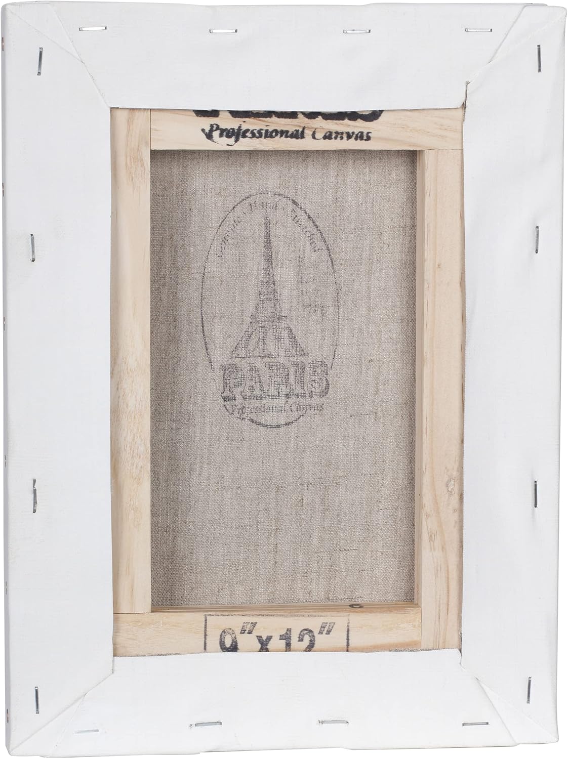 Creative Mark Paris Oil Primed Artists' Ultimate Stretched Linen Canvas - Premium Heavy Duty European Style Linen Canvas 3-Packs for Professional Artists, Oils, Archival Work & More! - 16x20