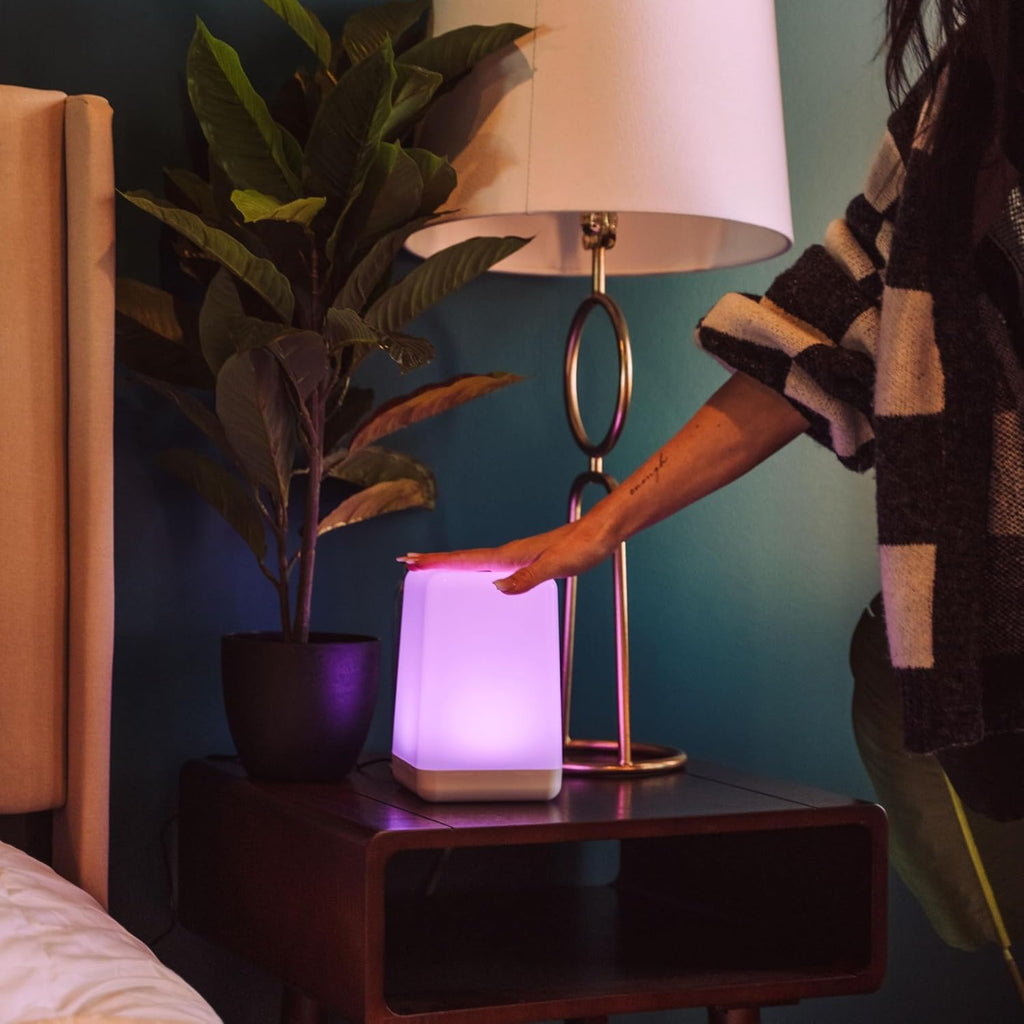Friendship Lamp FriendLi by Filimin - Subscription Required Wi-Fi LED Light for Long Distance Touch Lamp, Present for Best Friend, Relationship, Family, Unique Gifts, Easy App Setup - Set of 3