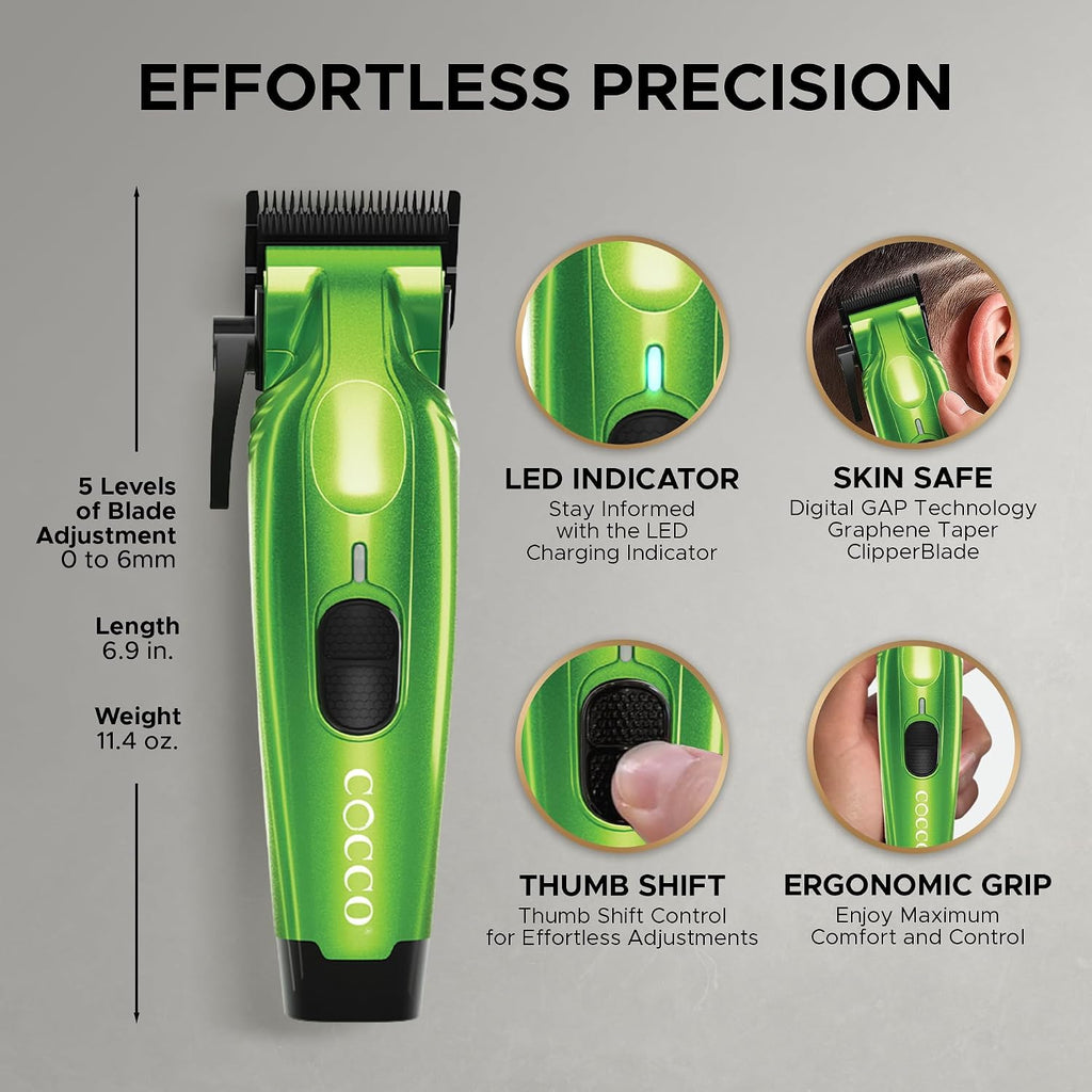 Cocco Professional Hyper Veloce Pro Clipper, Digital Gap Ambassador