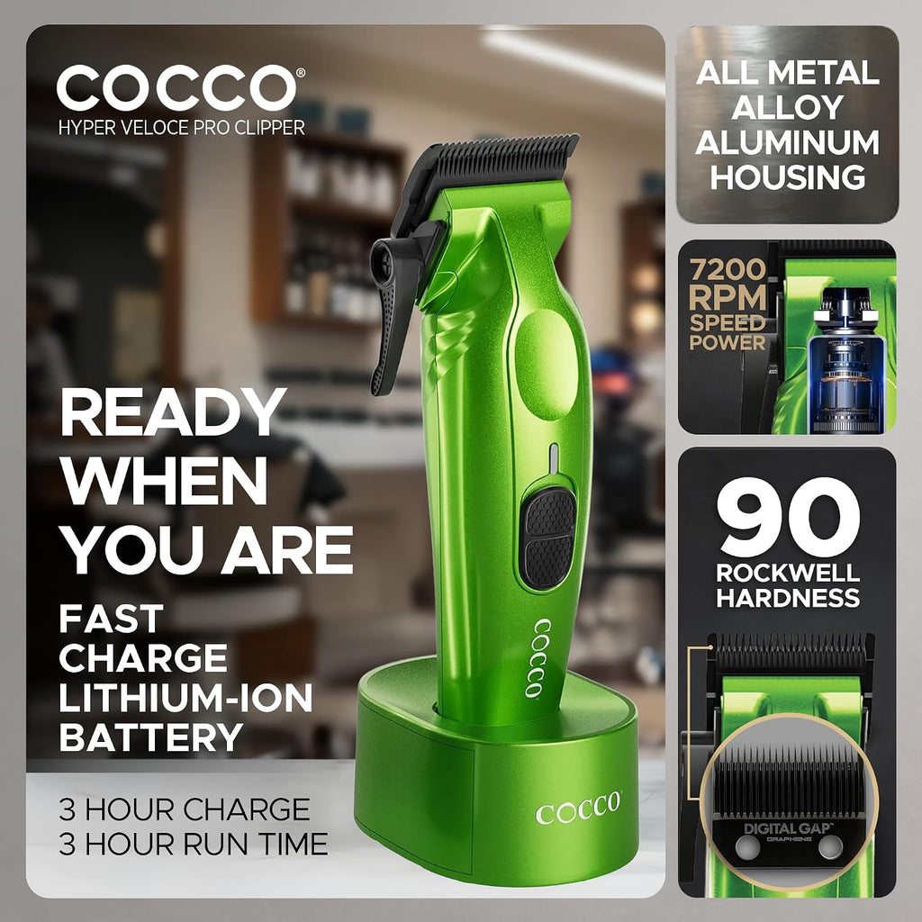 Cocco Professional Hyper Veloce Pro Clipper, Digital Gap Ambassador
