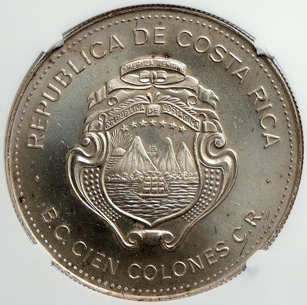 1979 CR 1979 COSTA RICA Year of the Child UNESCO OLD AR 1 100 Colones MS 66 NGC