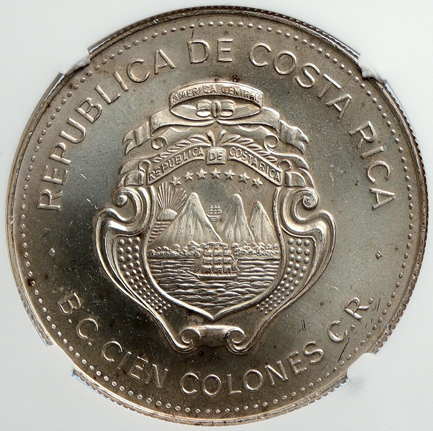 1979 CR 1979 COSTA RICA Year of the Child UNESCO OLD AR 1 100 Colones MS 66 NGC