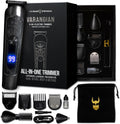 The Beard Struggle Varangian Beard Trimmer® 6-in-1 for Hair, Beard, Body & Beyond, Titanium Blade, 17 Length Adjustable Blade with Digital LED Display, Cordless Clipper