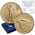 2024 ‎- 1/10 oz American Gold Eagle Coin Brilliant Uncirculated with Original United States Mint Box and a Certificate of Authenticity $5 Seller BU