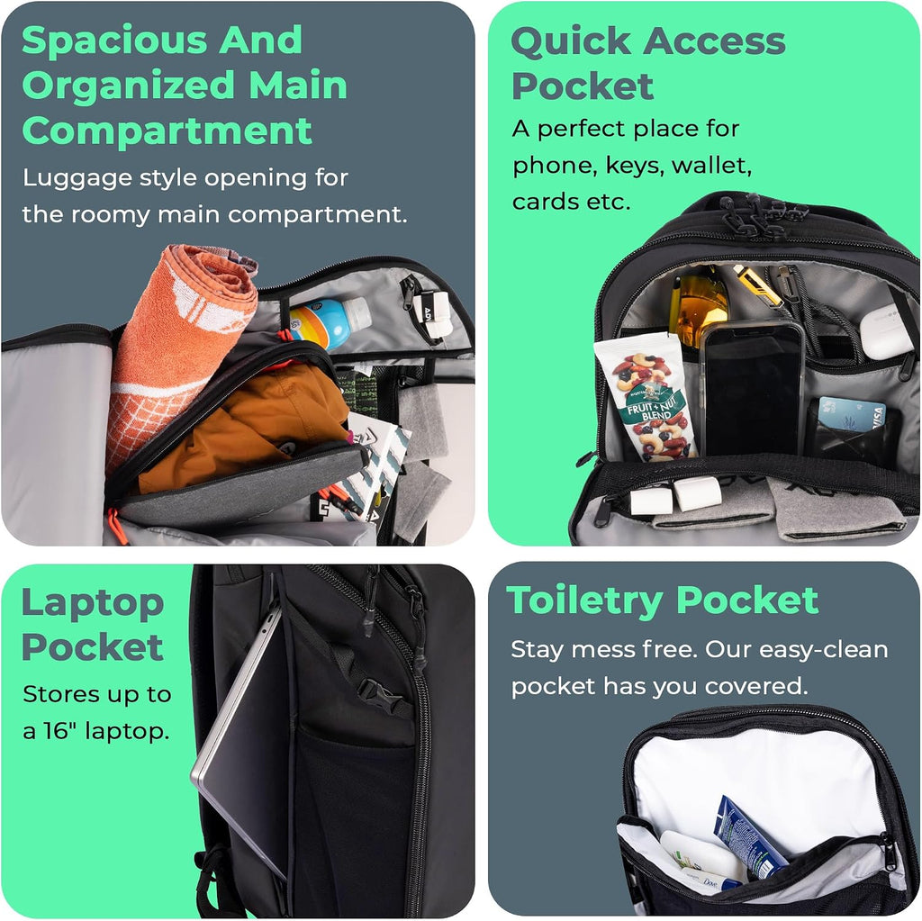 ADV Tennis Pro V3 - Tennis and Pickleball Backpack V2 - Flex Backpack