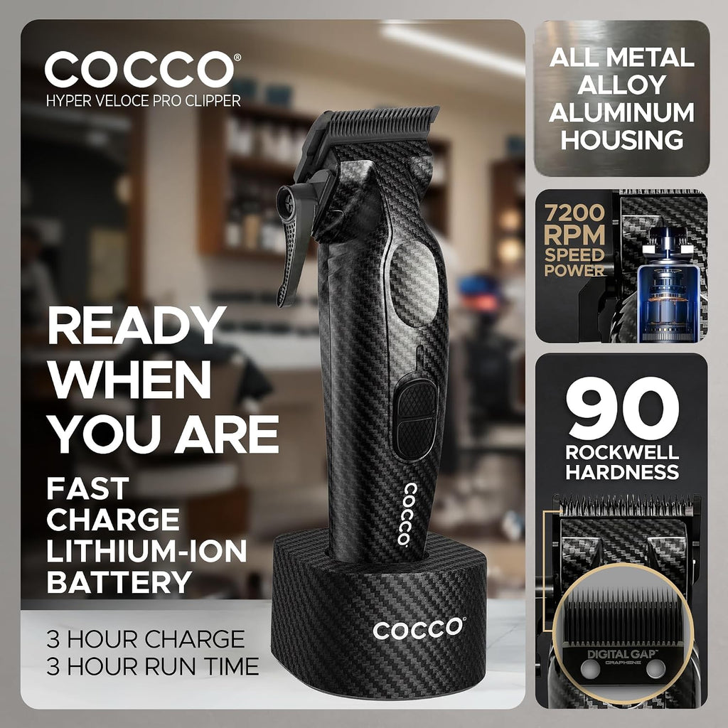 Cocco Professional Hyper Veloce Pro Clipper, Digital Gap Ambassador