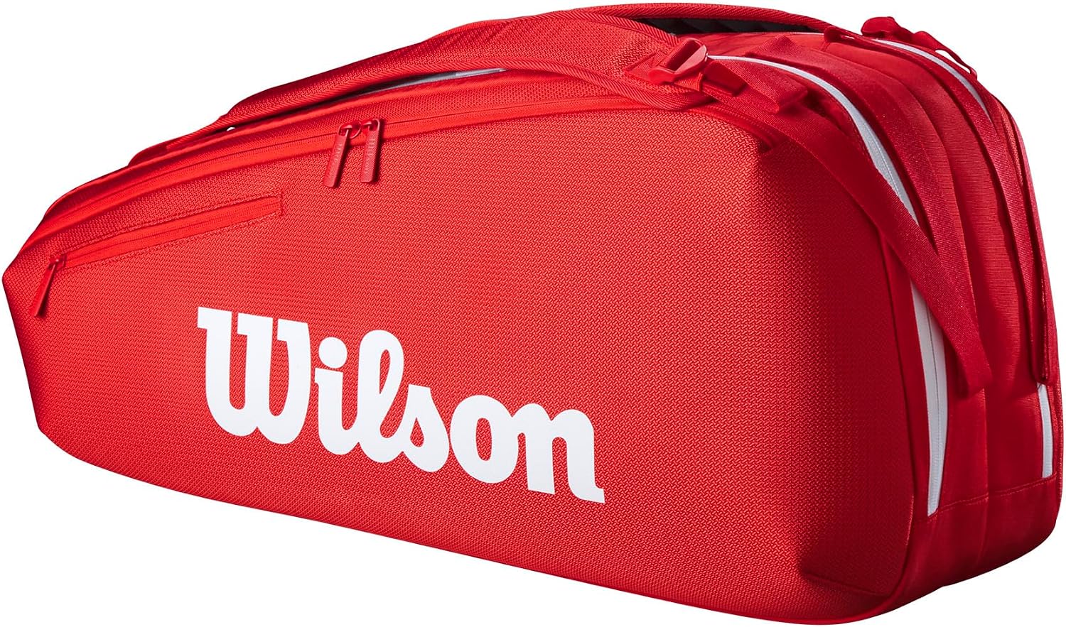 WILSON 2025 Super Tour Red Tennis Racket Bags