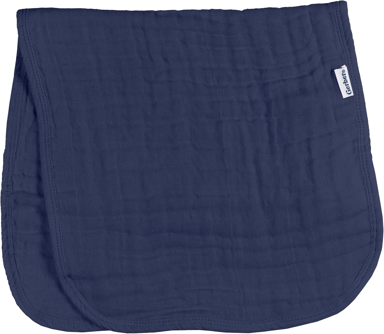 Gerber Baby Unisex Muslin Burp Cloths 72-Pack, Multi Blues Browns, Large Size 20' x 10'