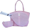 Court Couture Cassanova Perforated Pink Tennis Bag