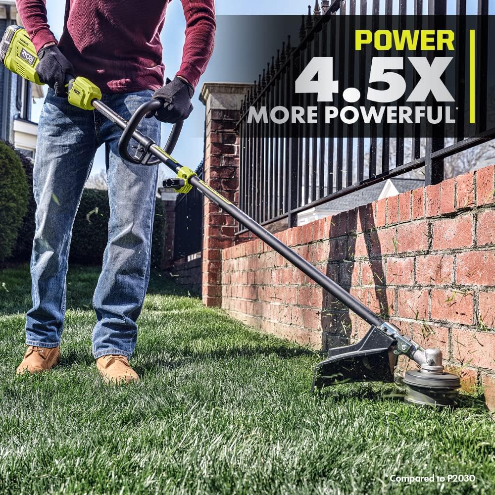 40V HP BRUSHLESS Whisper Series 17 in. Cordless Battery Carbon Fiber Shaft String Trimmer