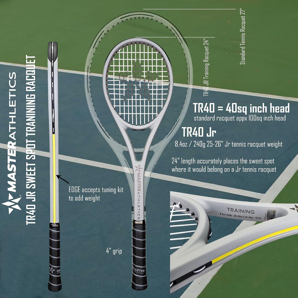 Master Athletics TR40 Tennis Training Racket