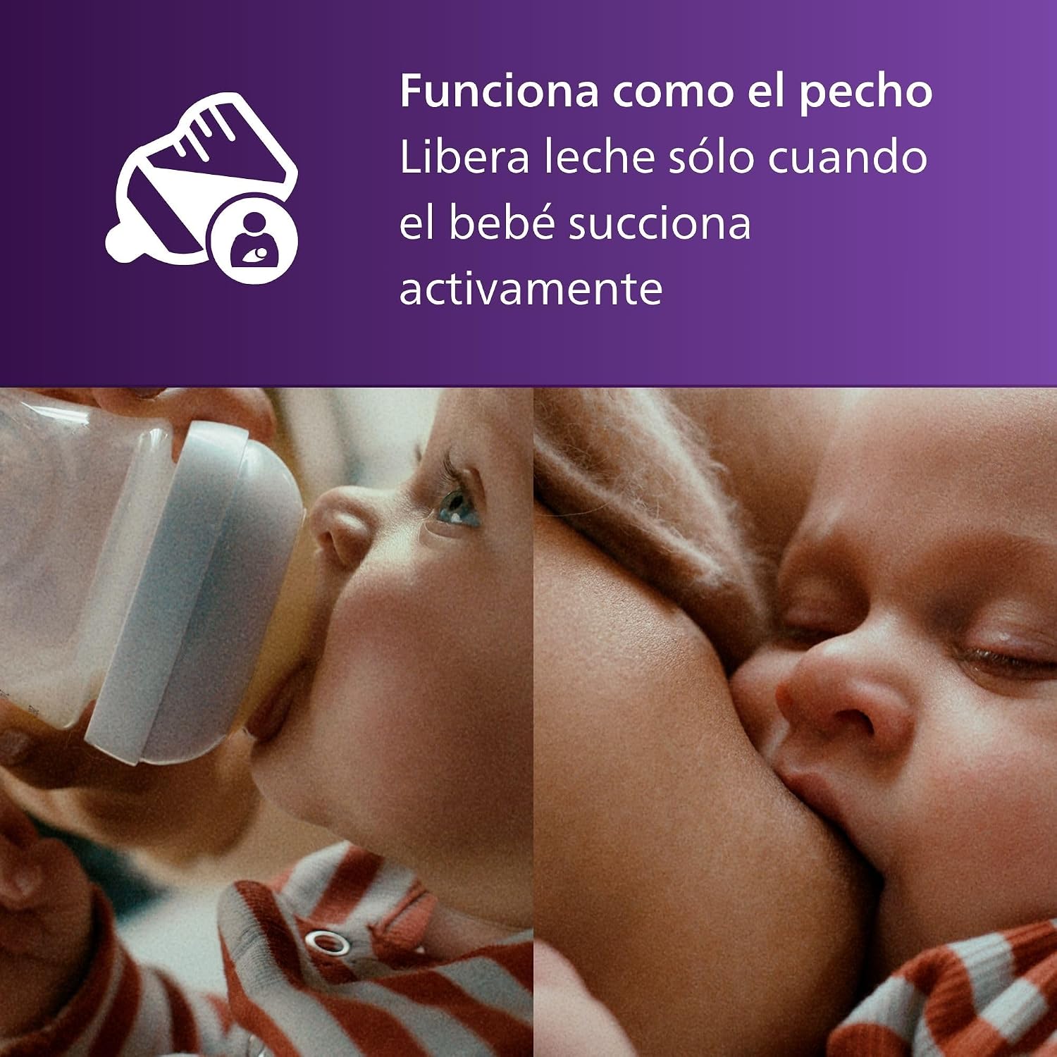 Philips Avent Natural Response Nipples, Extra Fast Flow (Flow 5), 48-Pack, SCY965/44