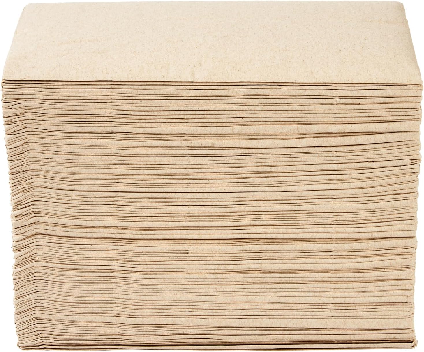 Restaurantware-Saving Nature 17 x 15 Inch Disposable Napkins For Party, 3000 Durable Restaurant Napkins - 2 Ply, With Snowflake Designs, Kraft Paper Napkin, Sustainable, For Cafes Or Homes