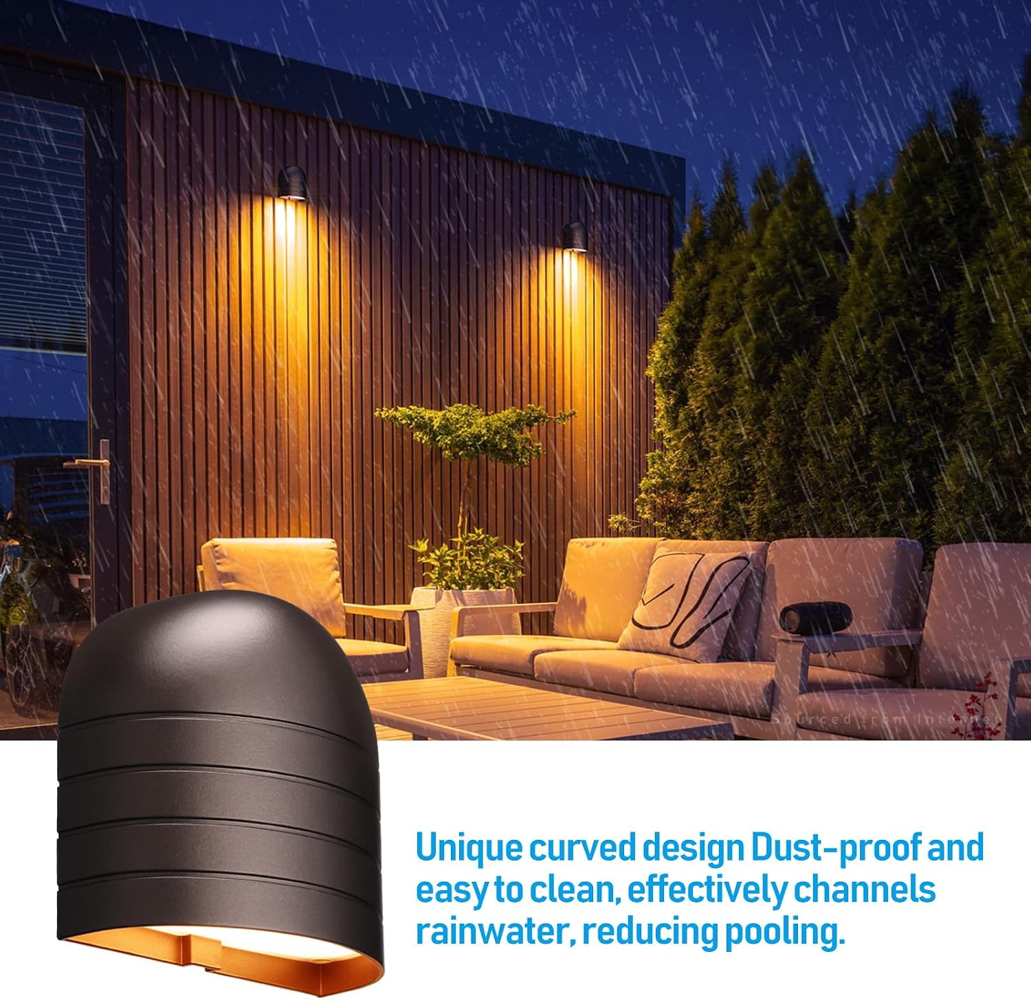 LEONLITE 12-Pack Update 5CCT Low Voltage LED Deck Lights, 250LM Ultra Bright Fence Down Light, 12-24V AC/DC Anti Glare Step Railing Light, CRI90, 1800K/2700K/3000K/4000K/5000K, IP65, Oil Rubbed Bronze