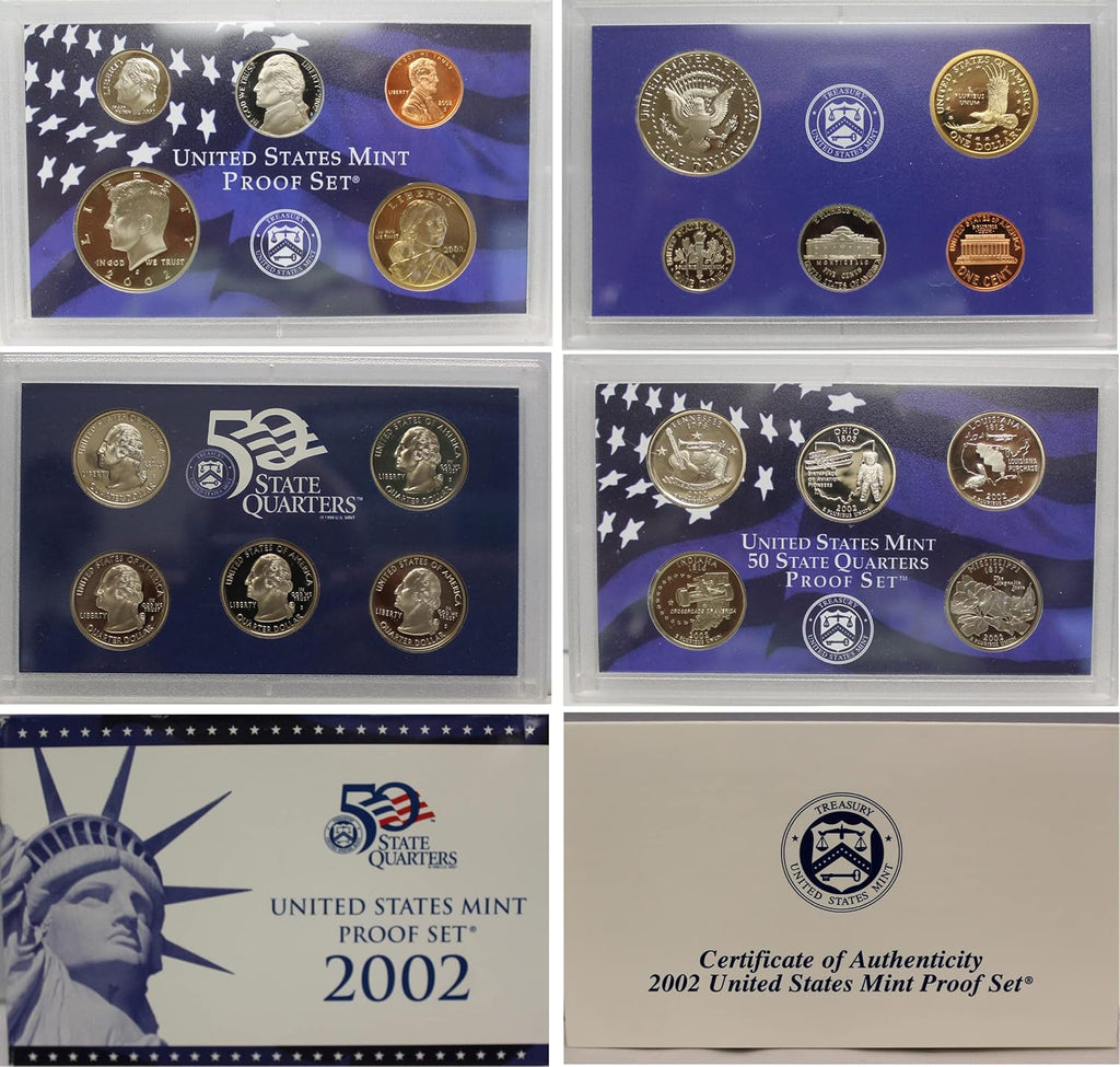 1999 S -2008 US Mint Set Clad Proof Set Run 109 coins