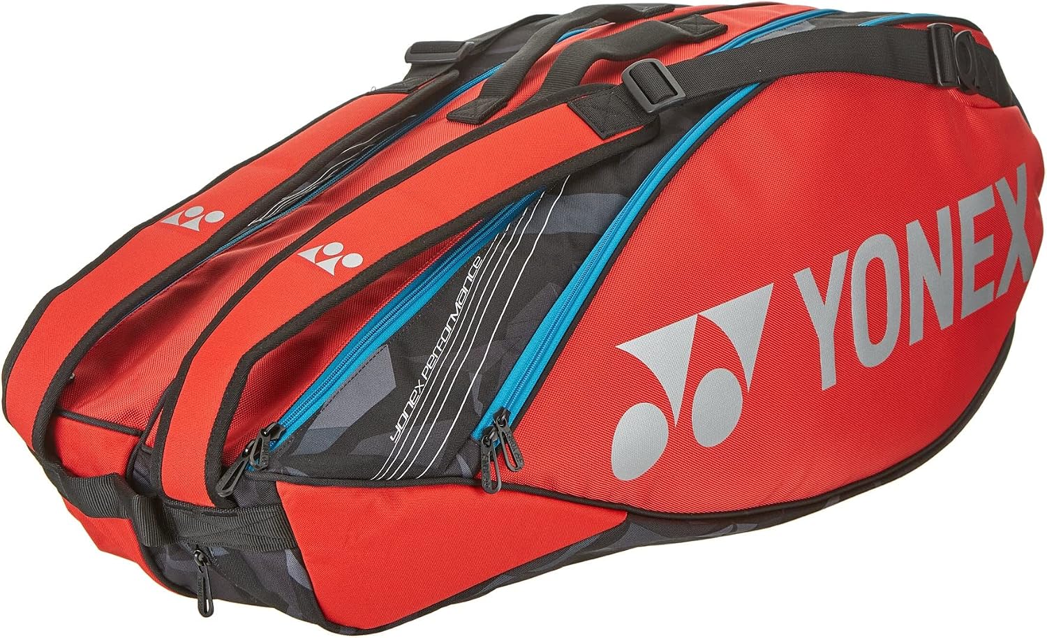 YONEX Bag 92226 (Tango Red) (6 Pack) Pro Tennis Badminton Racket Bag
