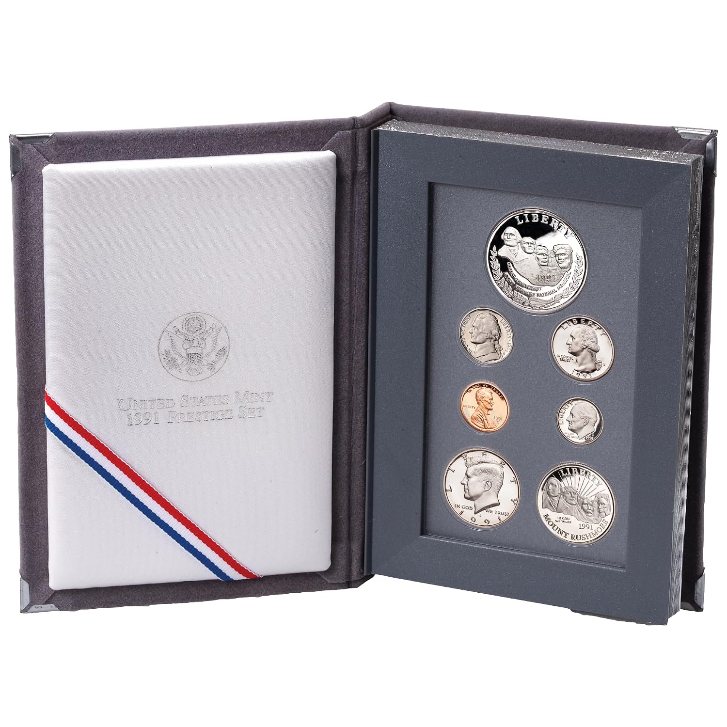 1991-S U.S. Mint 7-Coin Prestige Proof Set Choice Proof
