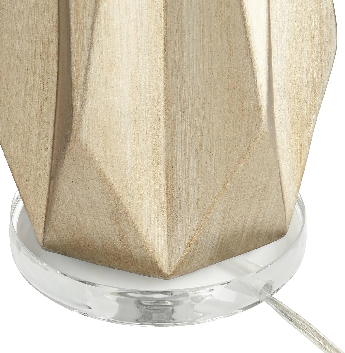 Possini Euro Design Bravo Modern Table Lamp 28' Tall Champagne Gold Diamond Geometric Cut White Drum Shade Decor for Bedroom Living Room House Home Bedside Nightstand Office Entryway Kids Family