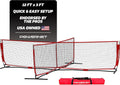 PowerNet 4 Way Soccer Net, Portable Indoor & Outdoor Soccer Training, Game and Training Equipment for Adults and Kids, Ideal for Backyard, Park or Beach, 2 Sizes