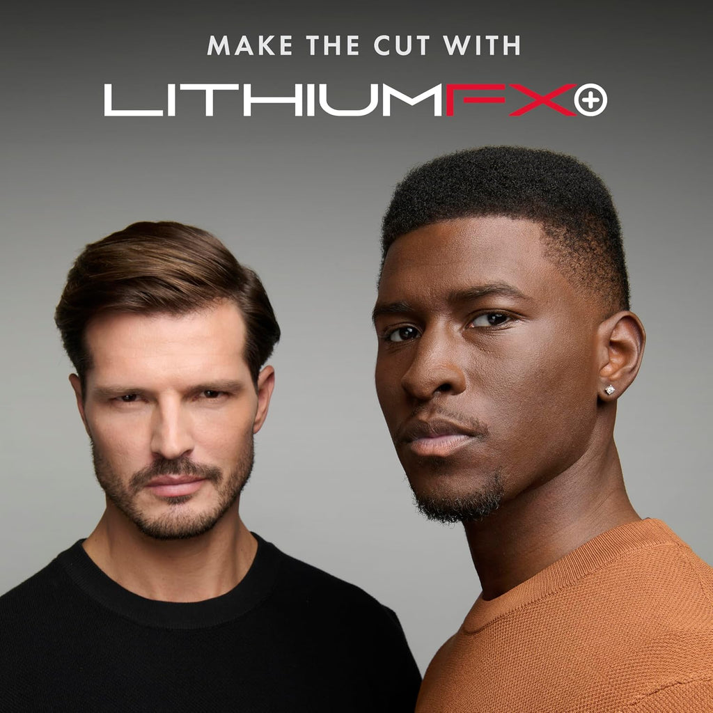 BaBylissPRO LithiumFX Cord/Cordless Lithium Ergonomic Hair Clippers for Men