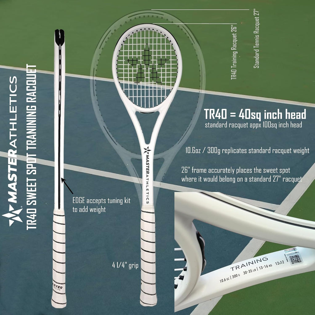 Master Athletics TR40 Tennis Training Racket