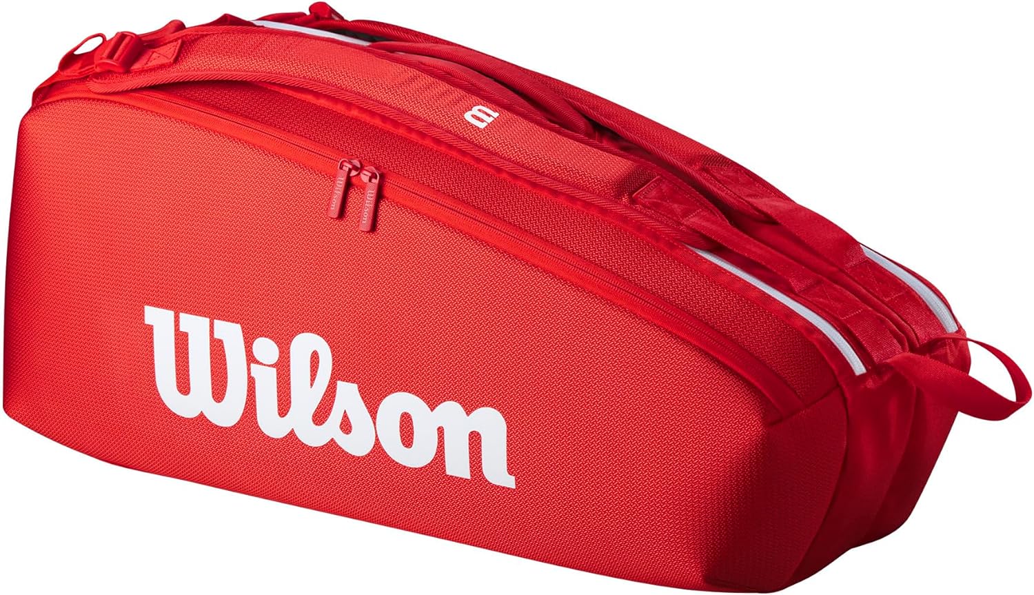 WILSON 2025 Super Tour Red Tennis Racket Bags
