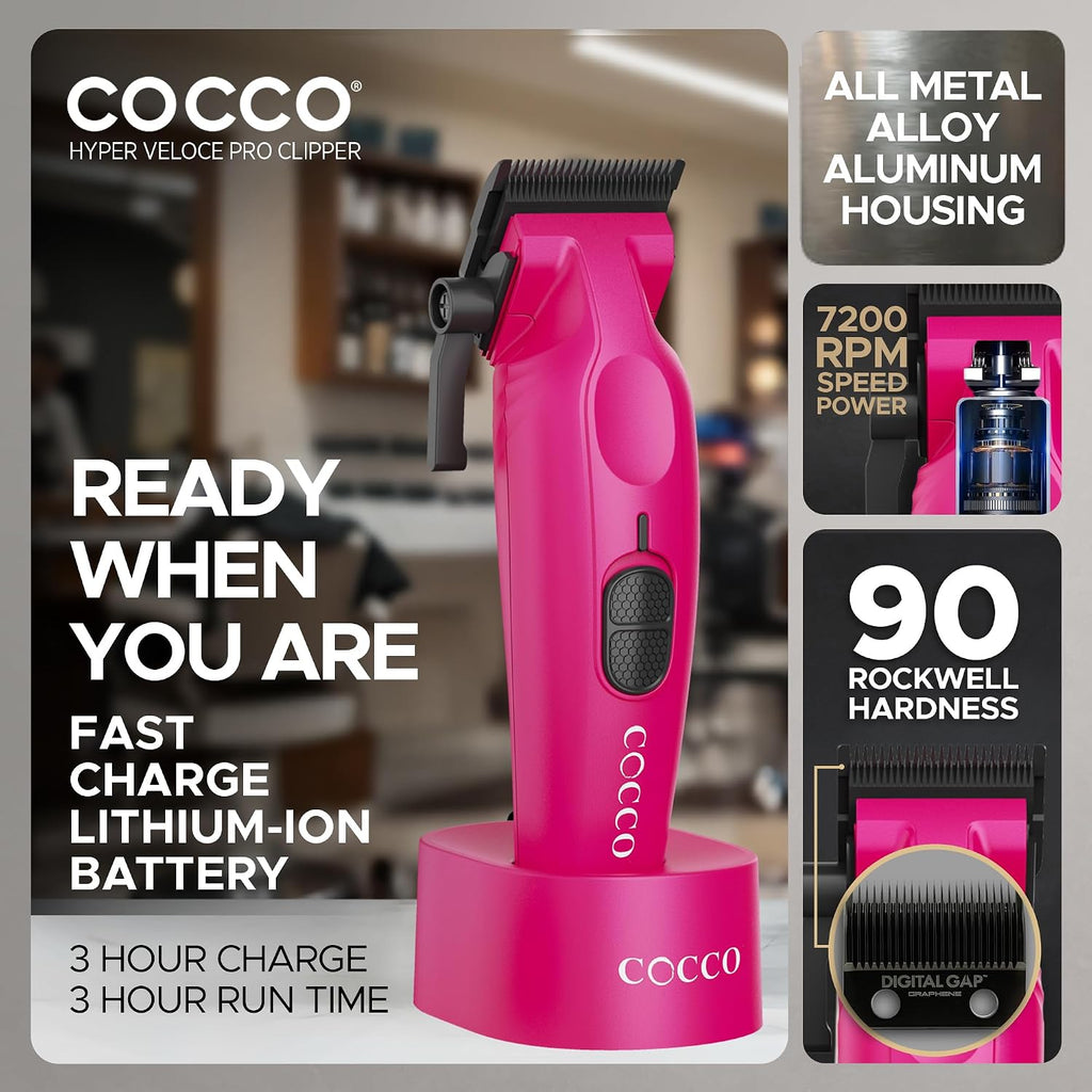 Cocco Professional Hyper Veloce Pro Clipper, Digital Gap Ambassador