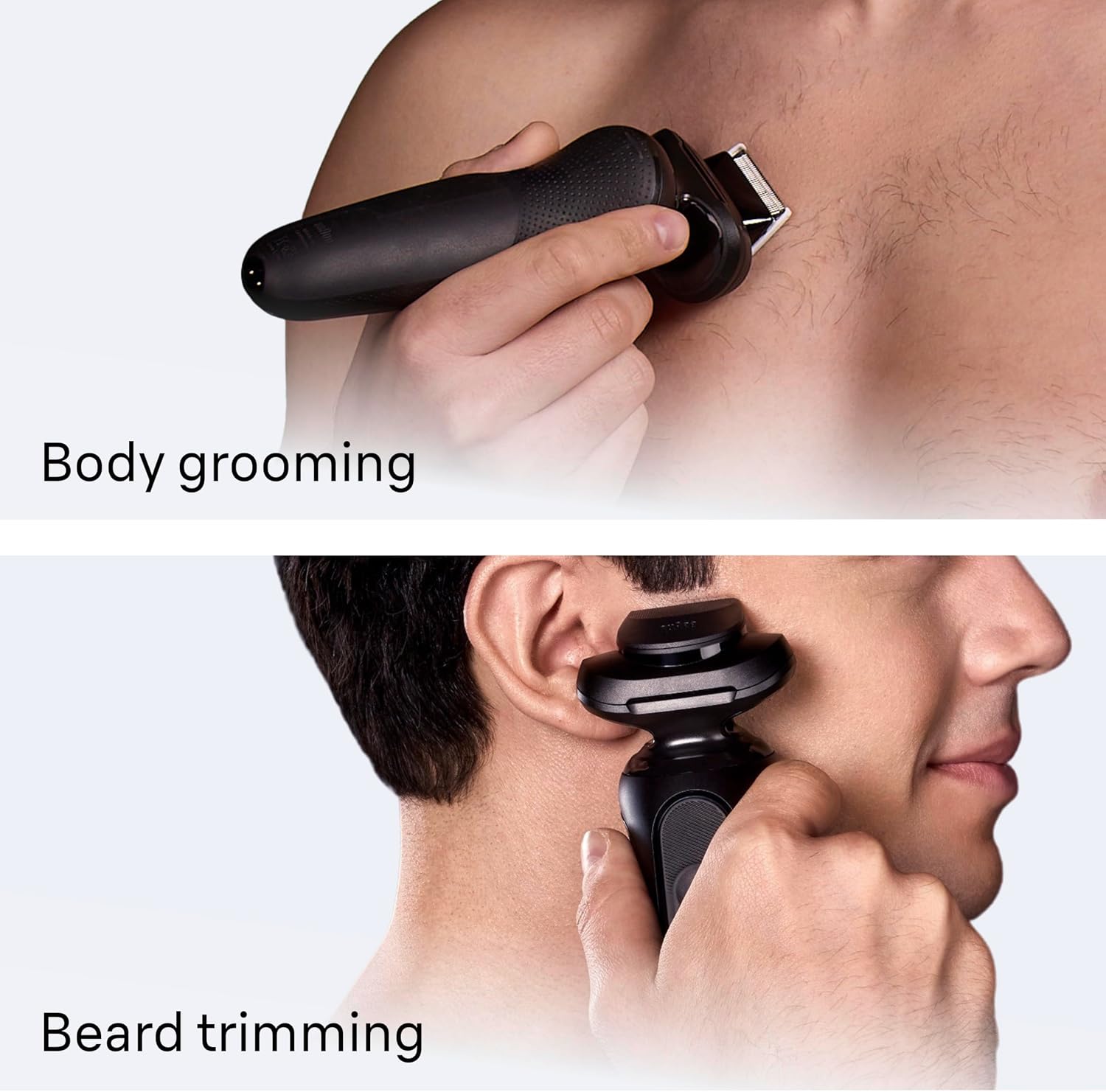 Braun Series 5 Electric Shaver for Men, Wet & Dry Foil Razor, 4-in-1 Clean & Charge Center, Precision Trimmer Attachment, Replacement Shaver Head, Black 5165ps
