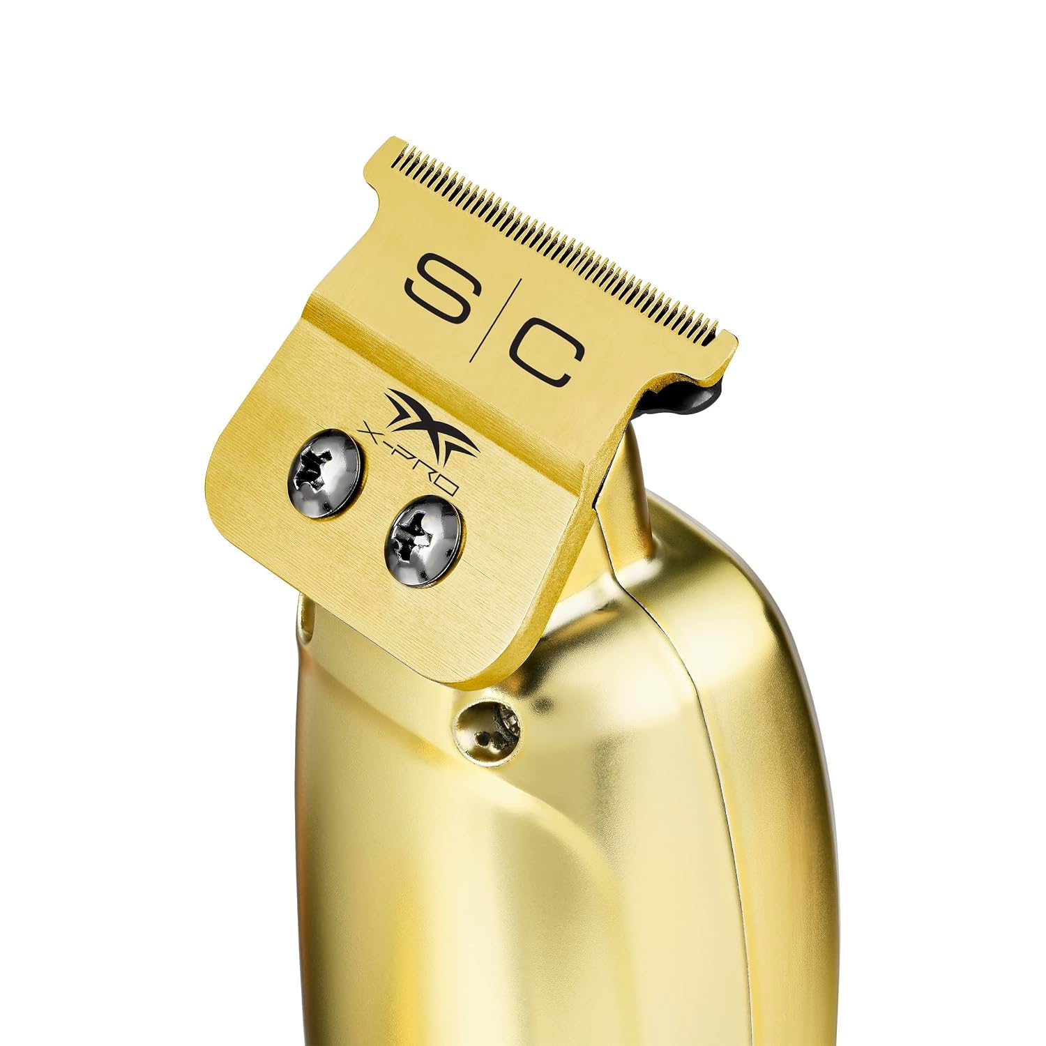 StyleCraft Saber Pro Grooming Bundle: Digital Brushless Trimmer & Saber II Clipper with Carry Case (Gold) Holiday Gift Bundle