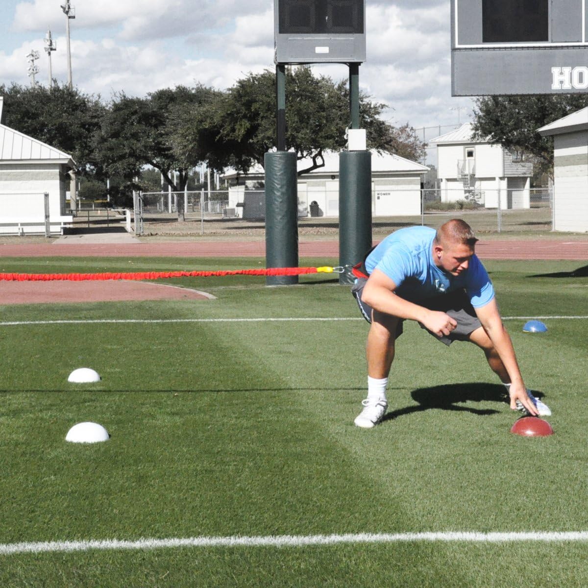 SPEEDSTER Pro Agility Speed Training System- Full System to Increase Athletes Speed and Agility at The Same Time- Includes Rocket Bungee, 2 Styles of Belts, Cones and Carry Bag