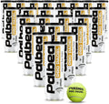 Palbea PRO Padel Balls. 6/12/24 Tubes of 3 Padel Tennis Balls FIP Approved | Paddle Balls made of HV Felt for Training and Tournament. Suitable for Any Surface or Sites.