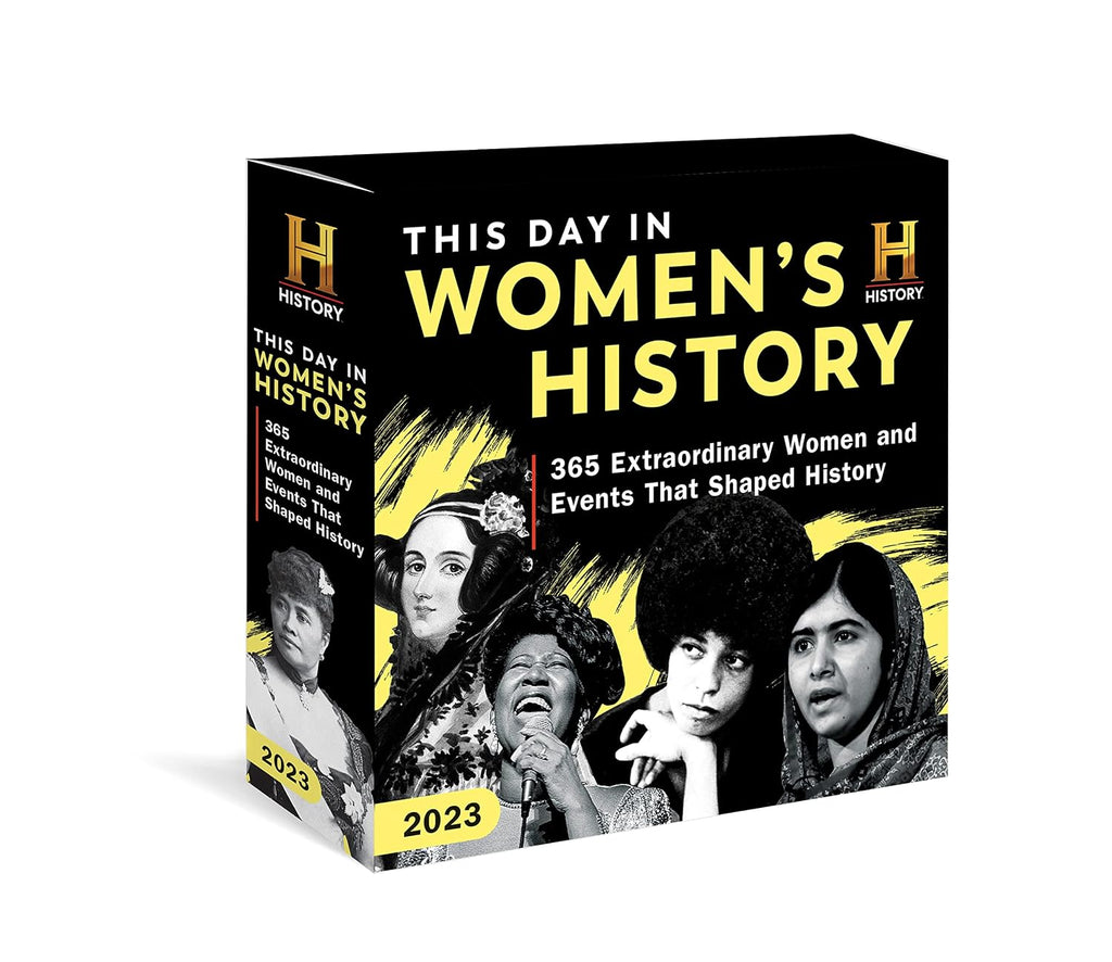 2023 History Channel This Day in Women's History Boxed Calendar: 365 Extraordinary Women and Events that Shaped History (Daily Calendar, Inspirational Desk Gift) (Moments in HISTORY™ Calendars)