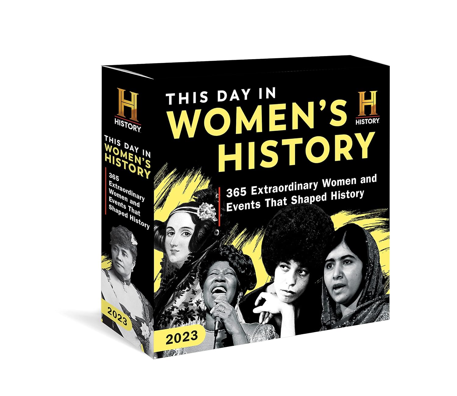2023 History Channel This Day in Women's History Boxed Calendar: 365 Extraordinary Women and Events that Shaped History (Daily Calendar, Inspirational Desk Gift) (Moments in HISTORY™ Calendars)