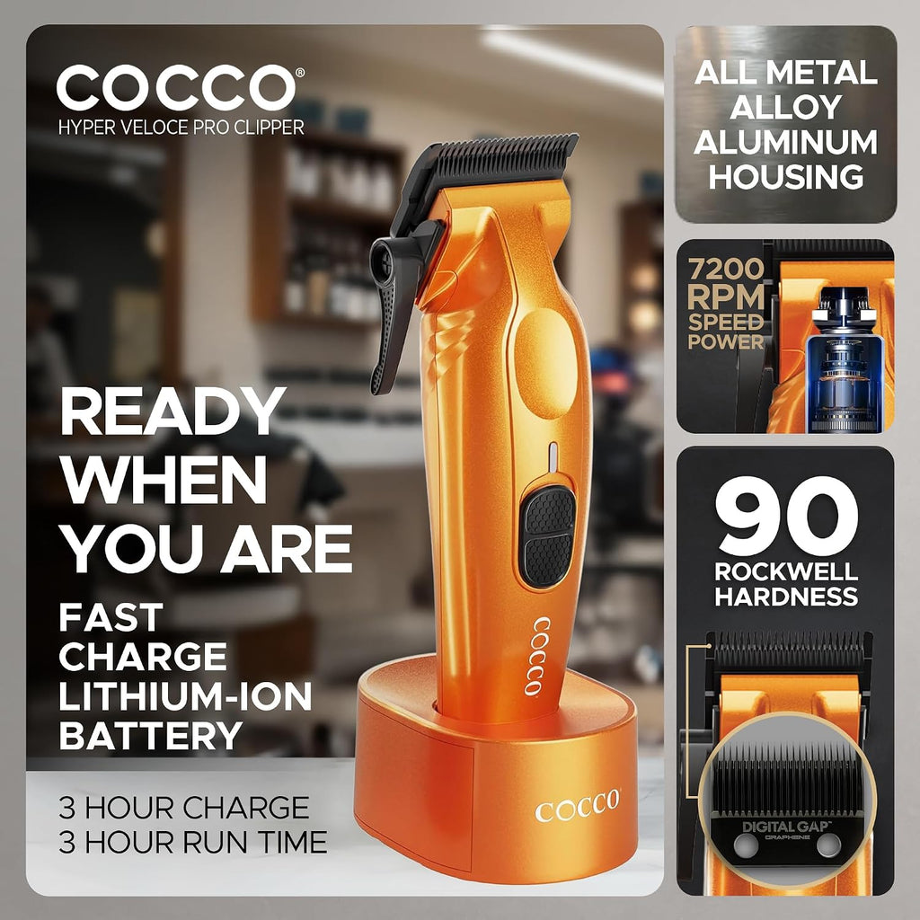 Cocco Professional Hyper Veloce Pro Clipper, Digital Gap Ambassador