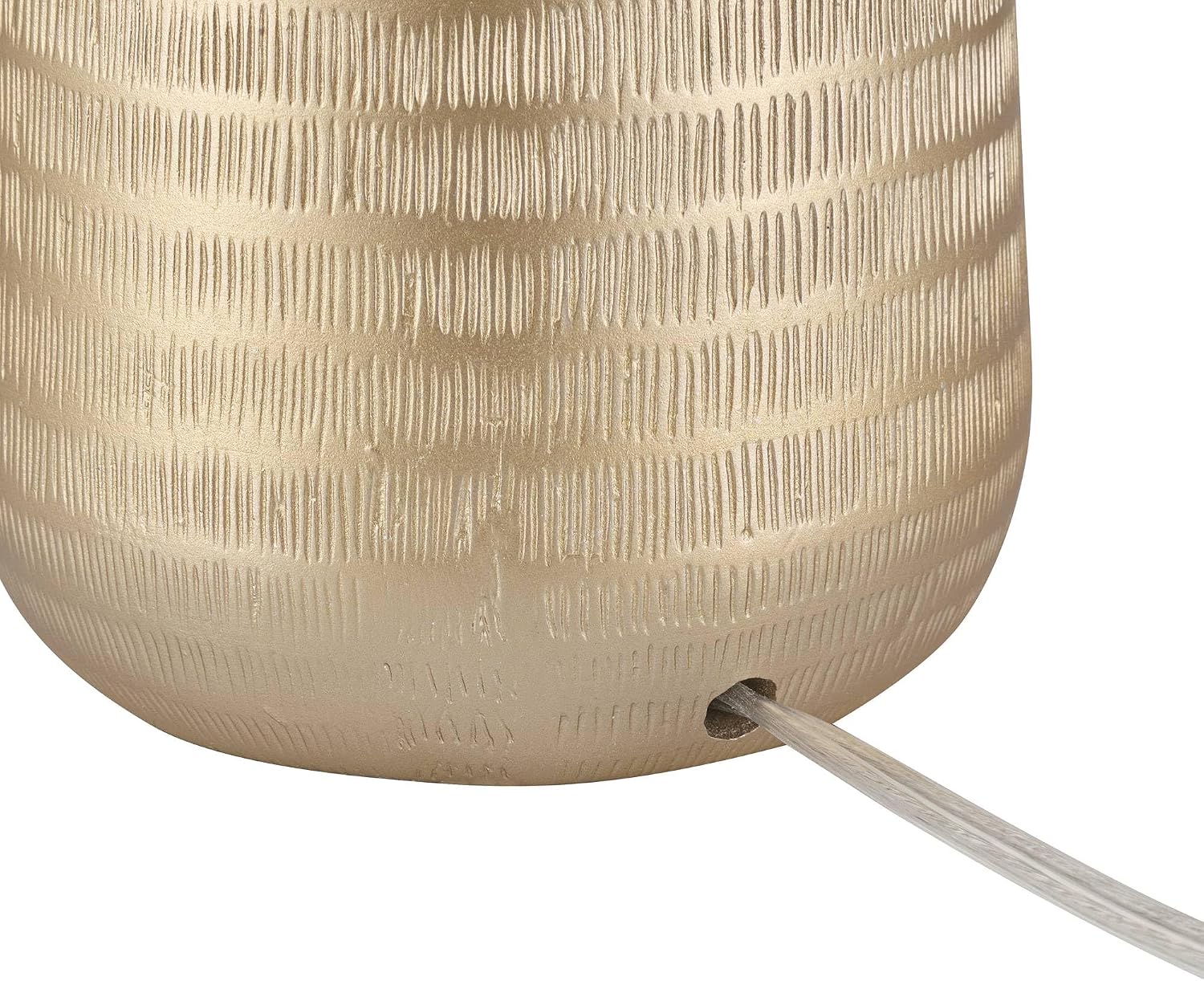 360 Lighting Mira 25 1/4' High Modern Table Lamps Set of 2 Textured Gold Finish Fabric Oatmeal Shade Living Room Bedroom Bedside Nightstand House Office Home Reading Kitchen Entryway Console